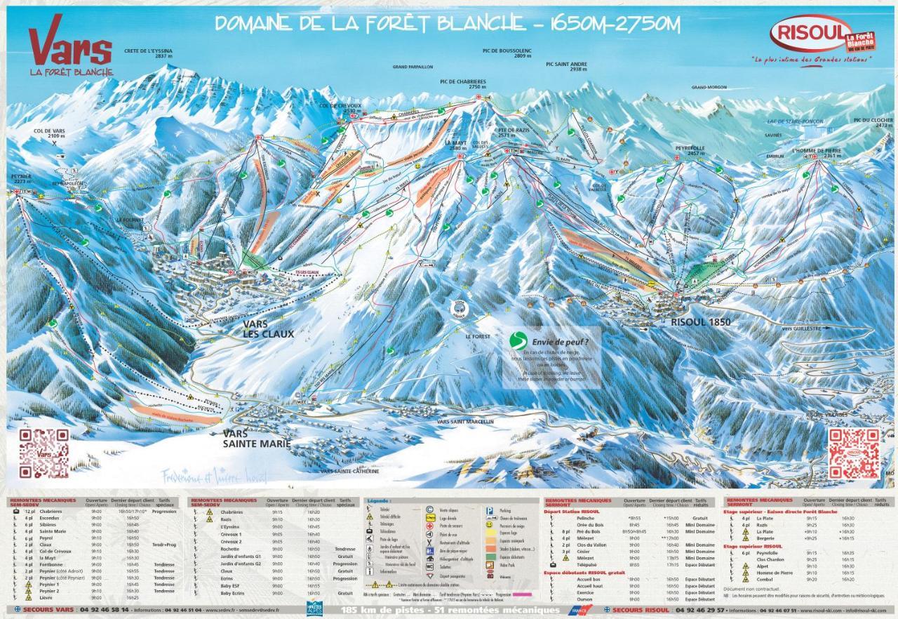 Apartamento Le Perce-Neige Centre Station Risoul Exterior foto